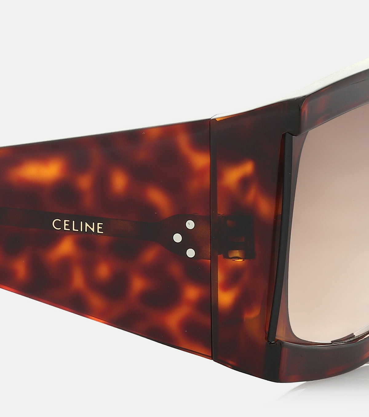 CELINE パラード CELINE Acetate Polarized Square Sunglasses CL40088I Black