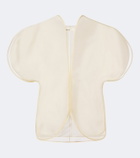 Khaite Briar silk organza top