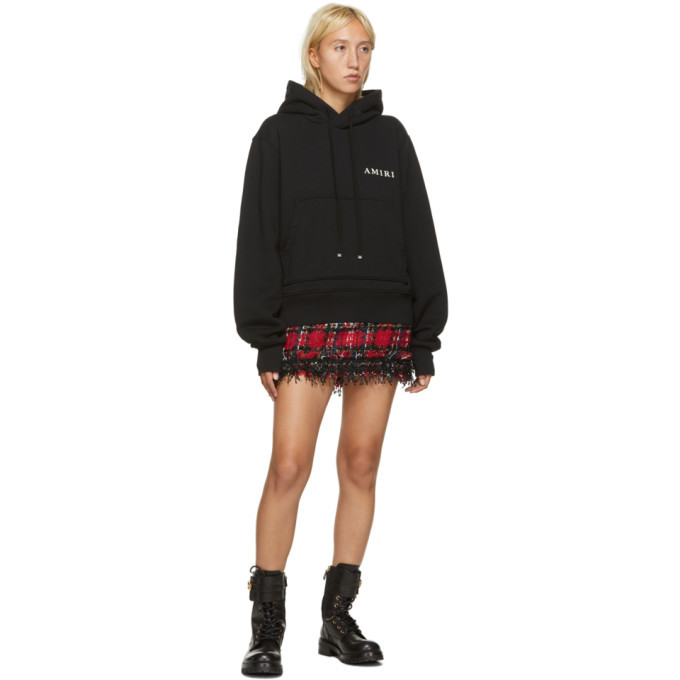 Amiri large logo discount hoodie