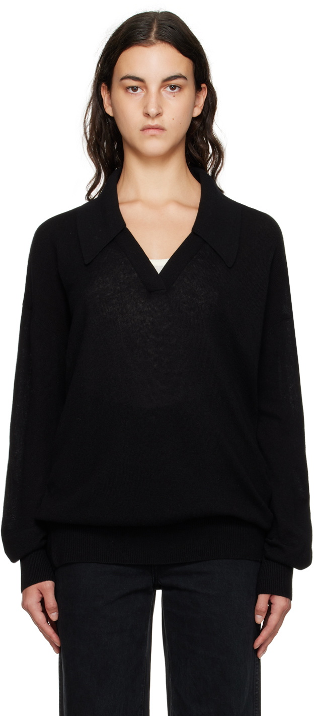 KHAITE Black 'The Elsia' Sweater Khaite