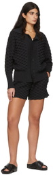 CFCL Black Oriel Paper Shorts