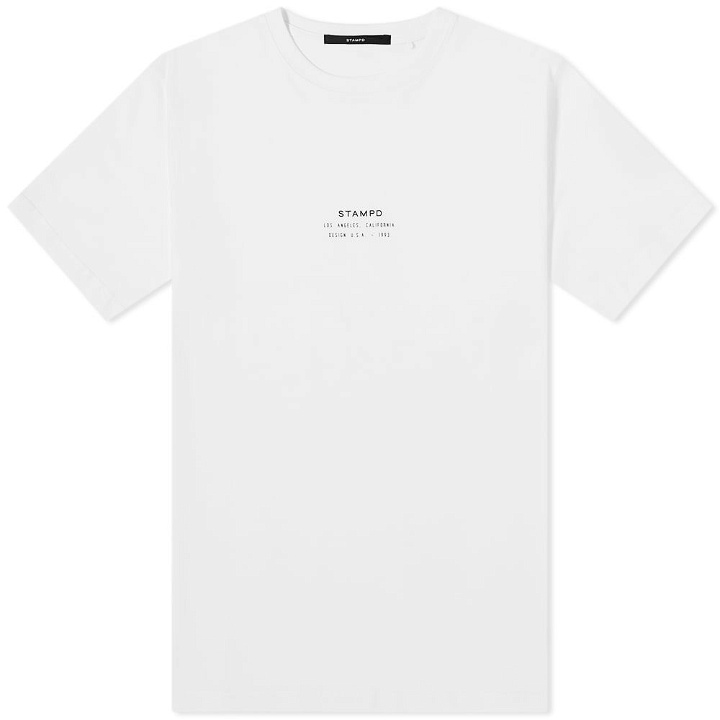 Photo: STAMPD Stacked Perfect Logo Tee