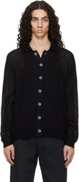 Studio Nicholson Black Hamto Kint Cardigan