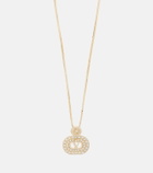 Valentino VLogo Swarovski®-embellished pendant necklace