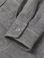L.E.J - Linen Shirt - Gray
