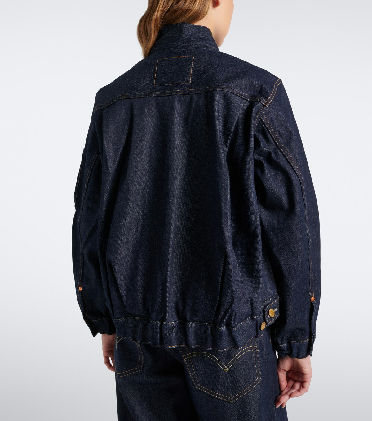 Sacai Denim bomber jacket