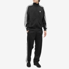Adidas Men's Firebird Track Pant in Black/White