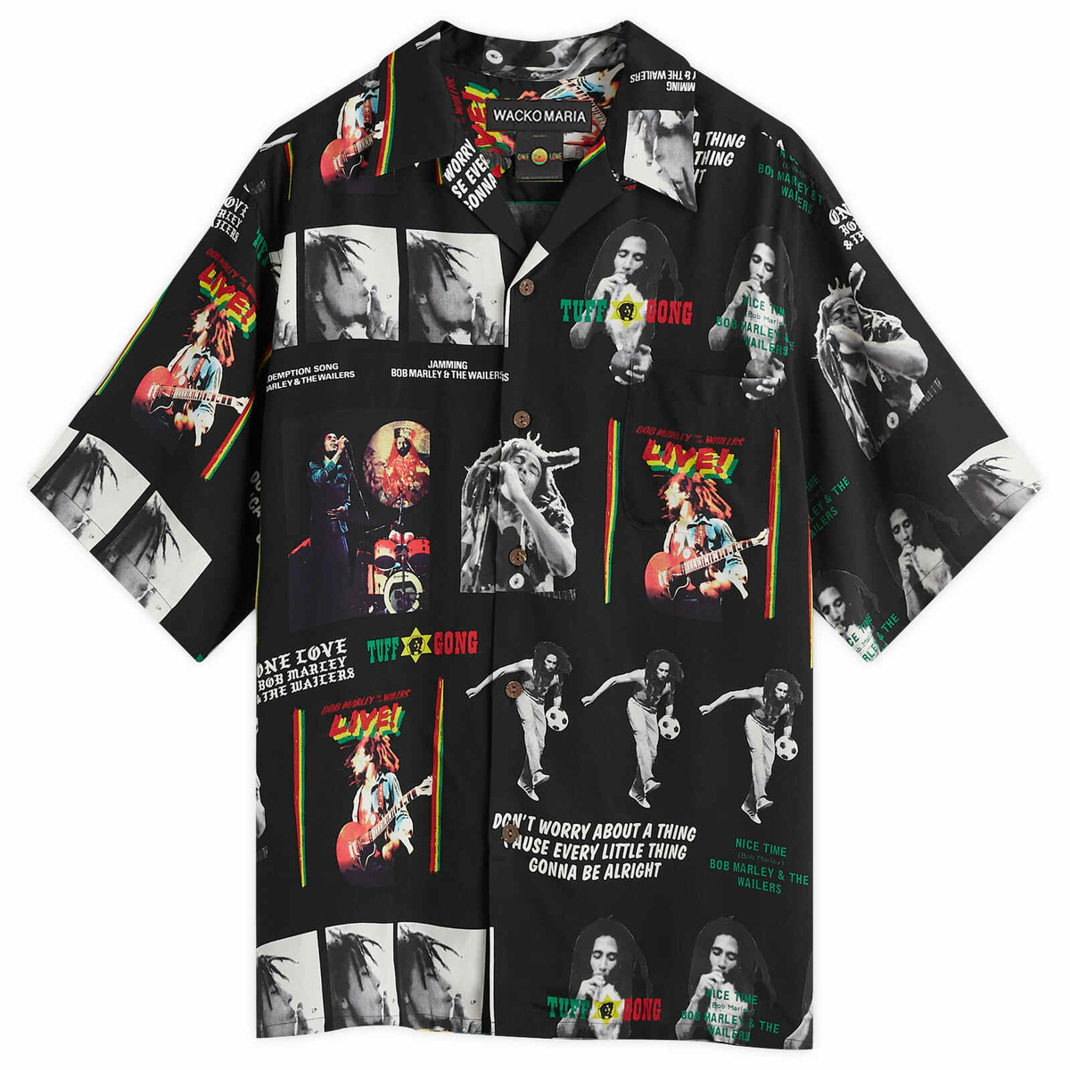 WACKO MARIA / ARMY SHIRT (TYPE-1)バスキア WACKO MARIA (ワコマリア) JEAN-MICHEL BASQUIAT / S/S HAWAIIAN