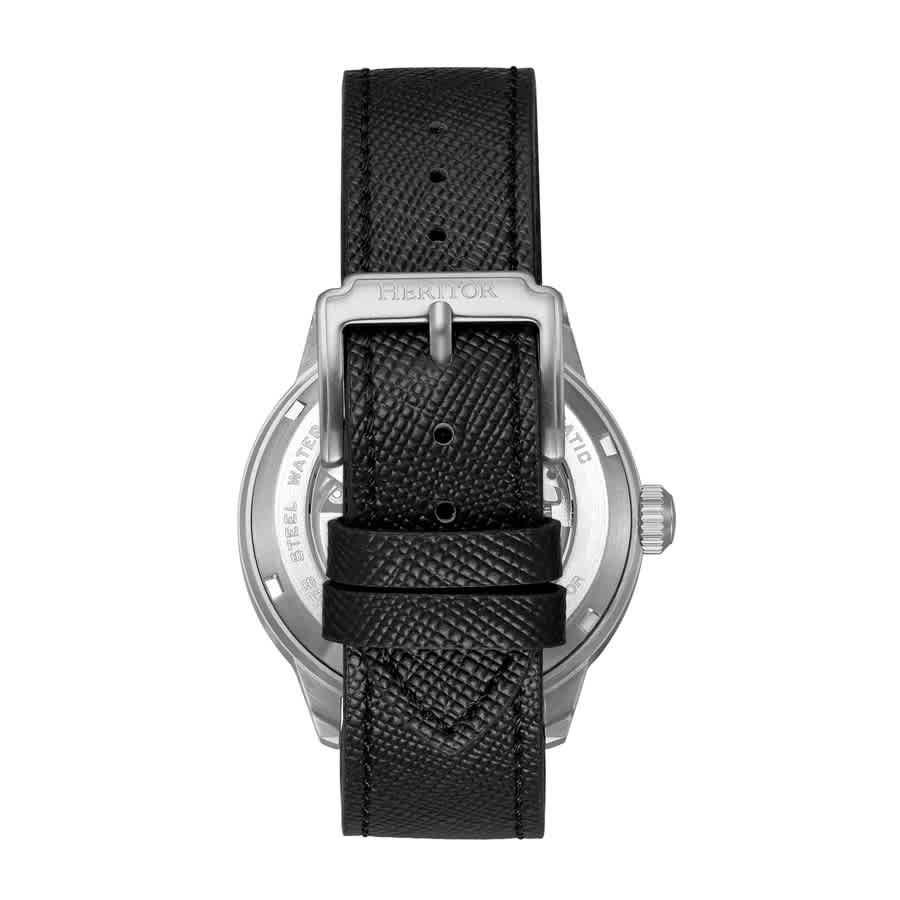 Heritor Argento Automatic Black Dial Mens Watch HERHS3801