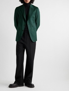 Paul Smith - Brushed Wool and Cashmere-Blend Blazer - Green