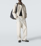 Sacai x Carhartt corduroy-trimmed blouson jacket