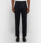 Officine Generale - Marcel Slim-Fit Wool Trousers - Men - Midnight blue