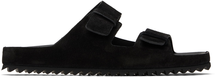 Photo: Officine Creative Black Agorà 010 Sandals