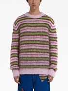 MARNI - Striped Mohair Blend Sweater