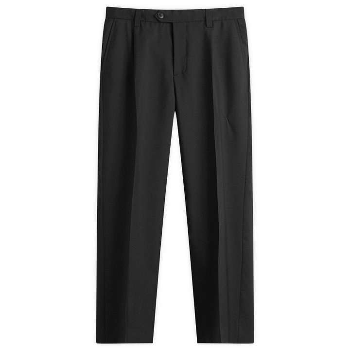 Photo: mfpen Men's Tropical Wool Service Trousers in Black