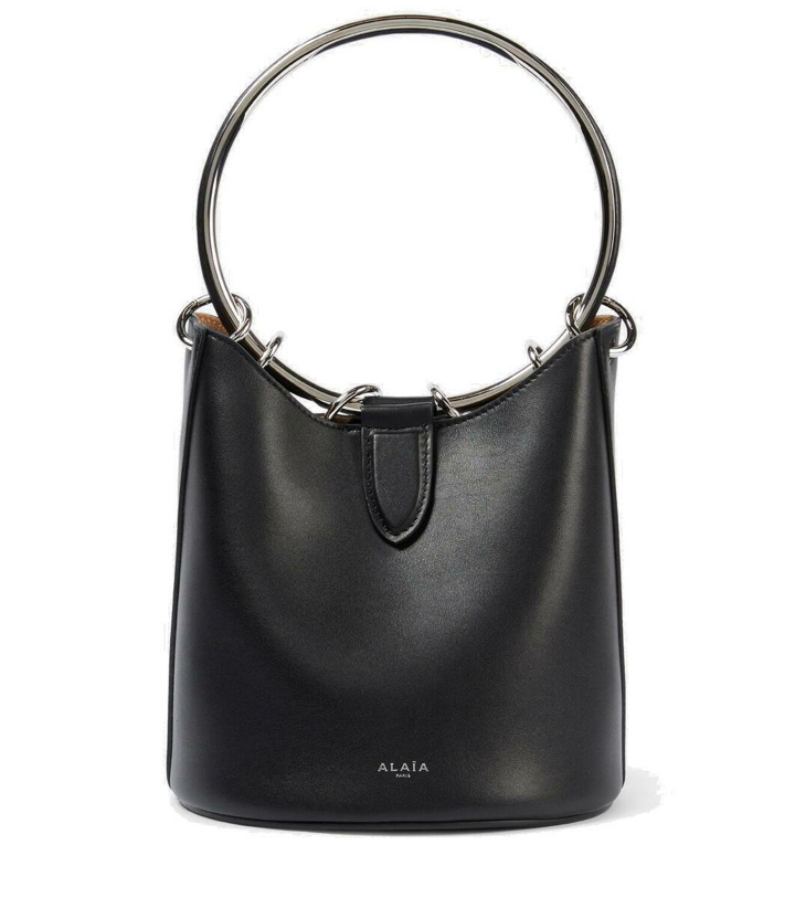 Photo: Alaïa Ring Medium leather bucket bag