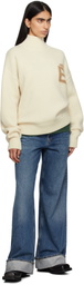 Études Off-White Recycled Wool Turtleneck
