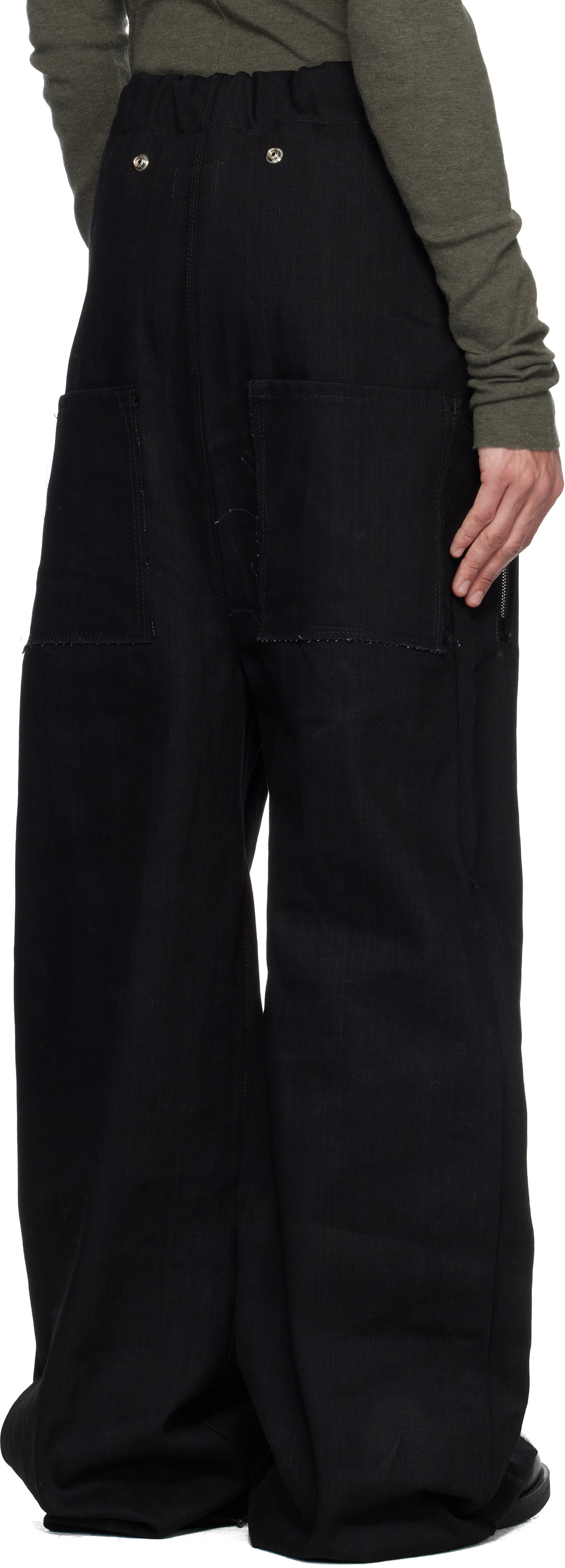 Swampgod Black Palombaro Bottom Trousers