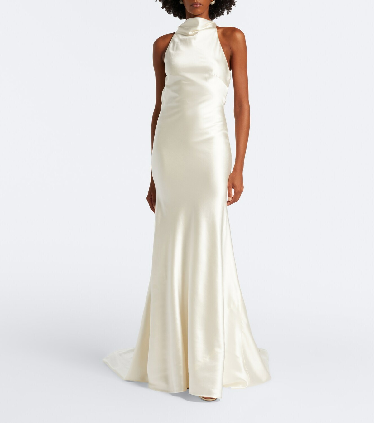 Danielle Frankel Bridal Stella wool and silk gown