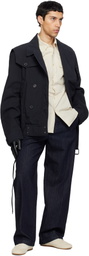 stein Black Leather Gloves