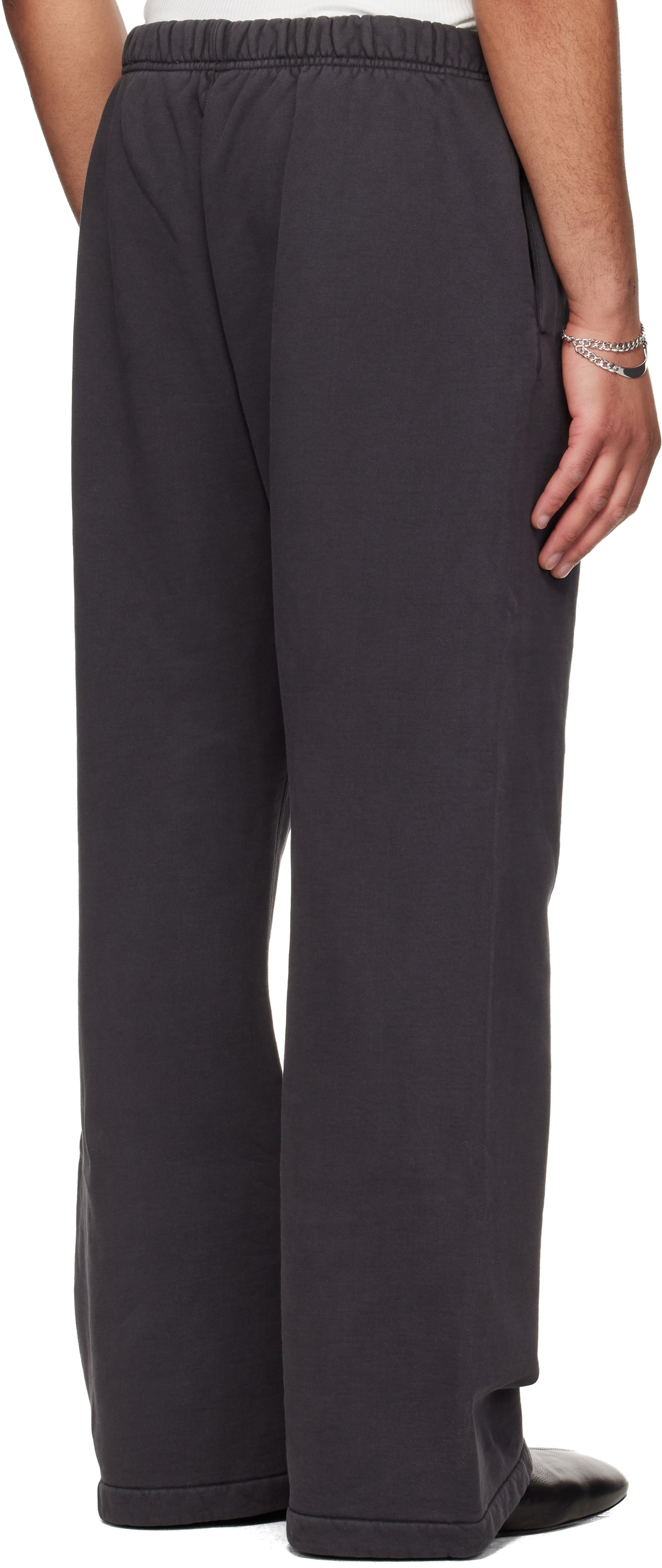 Fear of God ESSENTIALS Black Signature Classic Flare Sweatpants