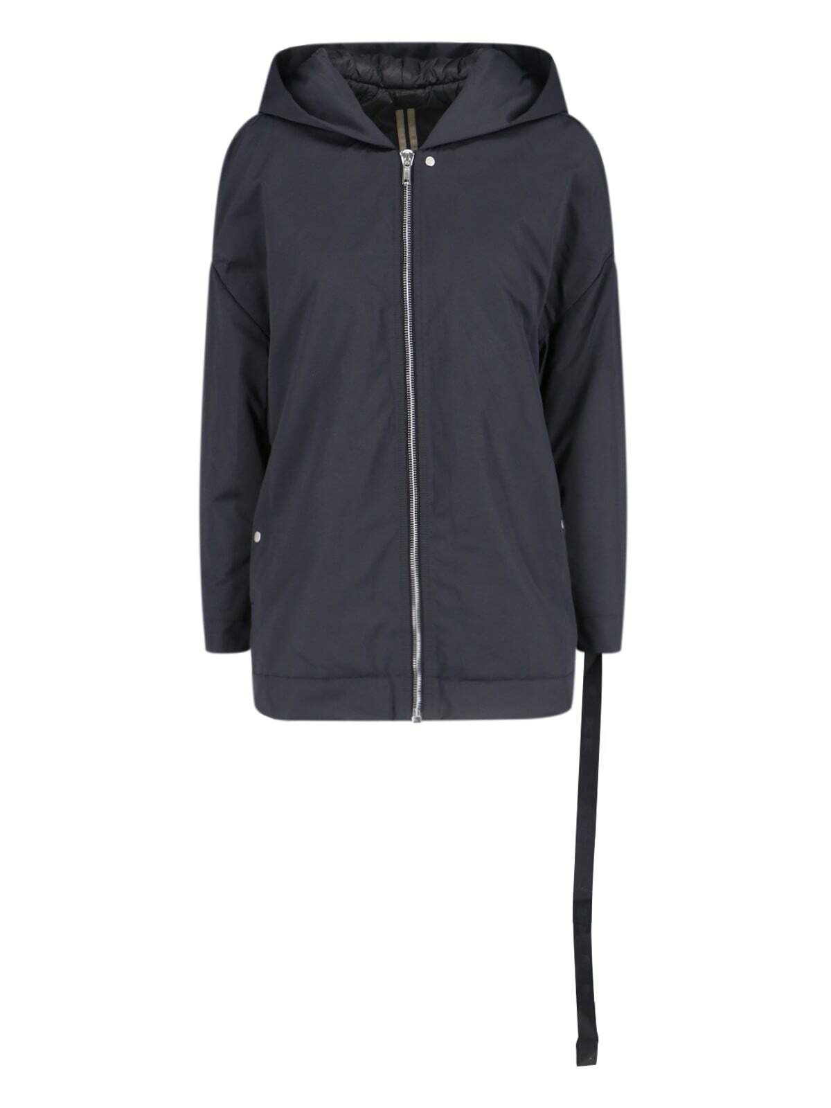 Rick Owens Drkshdw Black Cropped Windbreaker Jacket Rick Rick Owens Drkshdw Black Cropped Windbreaker Jacket Rick