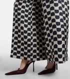 'S Max Mara Ronchi printed silk jumpsuit