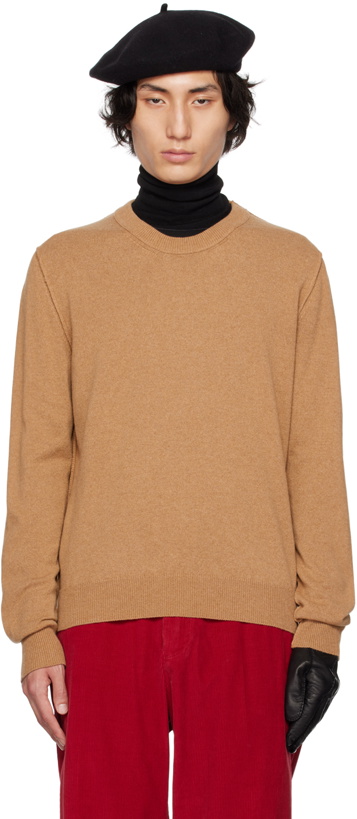 Photo: Maison Margiela Tan Crewneck Sweater