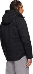 Canada Goose Black 'Black Label' Lodge Hooded Down Jacket