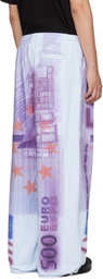 Gerrit Jacob Purple Printed Sweatpants