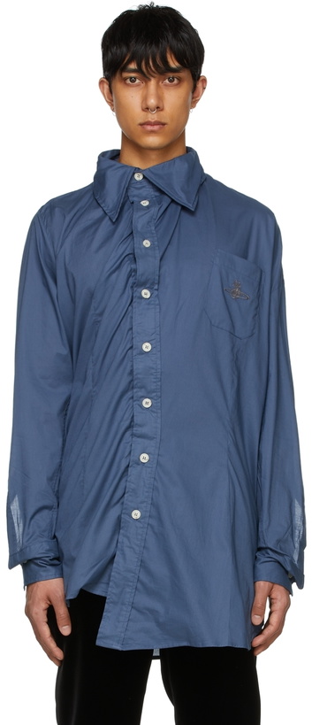 Photo: Vivienne Westwood Blue Organic Cotton Shirt