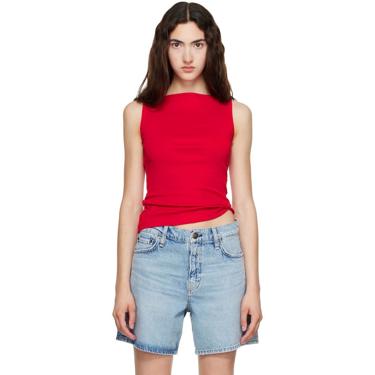 FLORE FLORE Red Timmi Tank Top