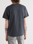 ERL - Distressed Cotton-Jersey T-Shirt - Gray