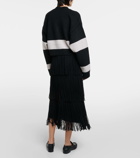 Proenza Schouler Sofia wool and cashmere cropped cardigan