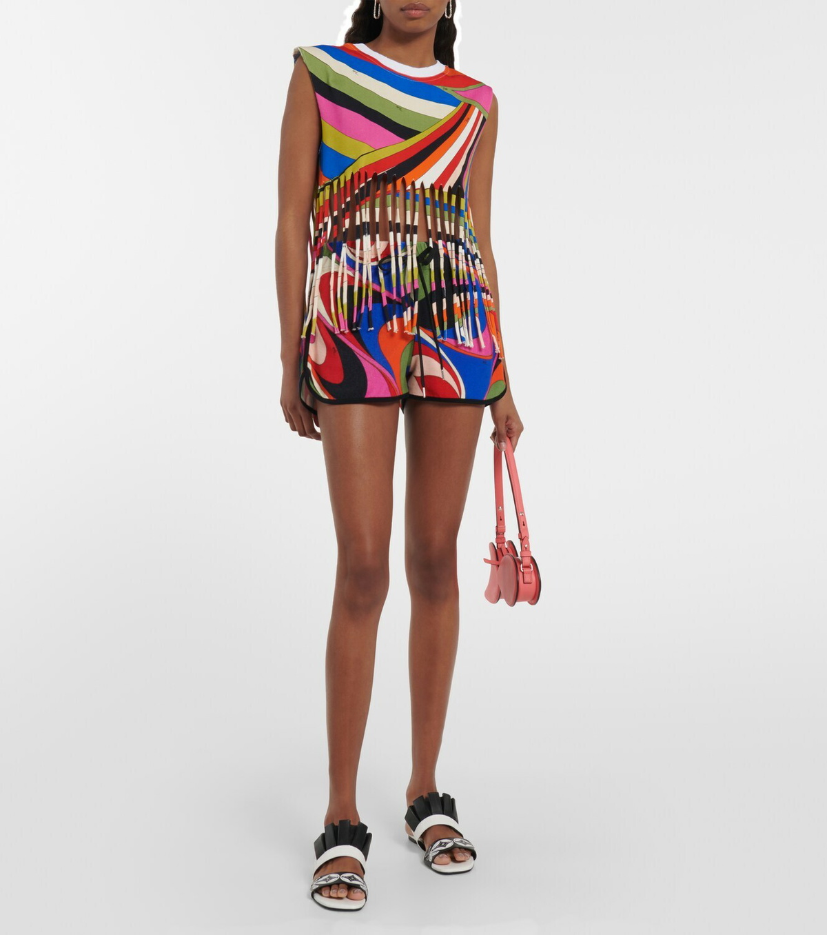 Pucci - Printed cotton-blend shorts Emilio Pucci