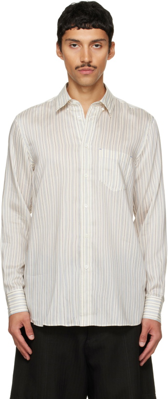 Photo: Paul Smith Off-White Regular-Fit Shirt