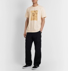 Pop Trading Company - Van Gogh Printed Cotton-Jersey T-Shirt - Neutrals