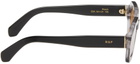 RETROSUPERFUTURE Gray & Black Pooch Stilo Sunglasses