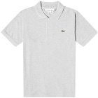 Lacoste Men's Classic L12.12 Polo Shirt in Silver Marl