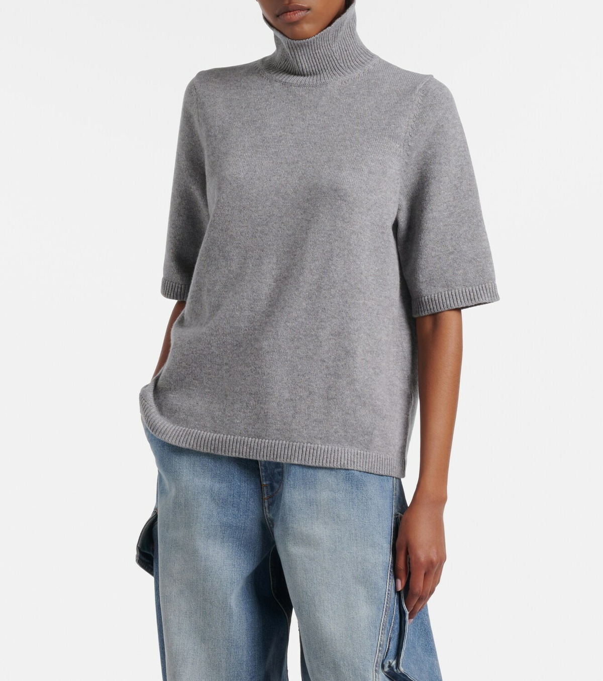 Alaïa Cashmere and wool-blend sweater