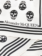 ALEXANDER MCQUEEN - Silk Scarf With Skulls