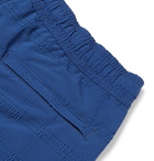 Onia - Charles Mid-Length Seersucker Swim Shorts - Navy