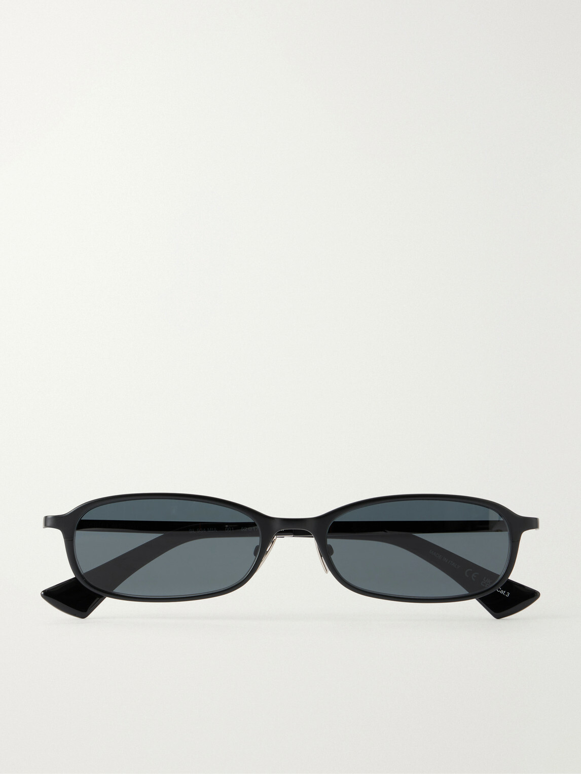 SAINT LAURENT - SL 934 MIA Square-Frame Metal Sunglasses