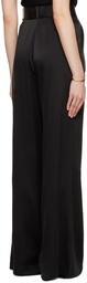 ZIMMERMANN Black Tuck Trousers