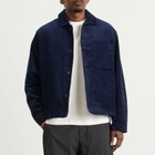 Percival Men's Cord Overshirt in Navy