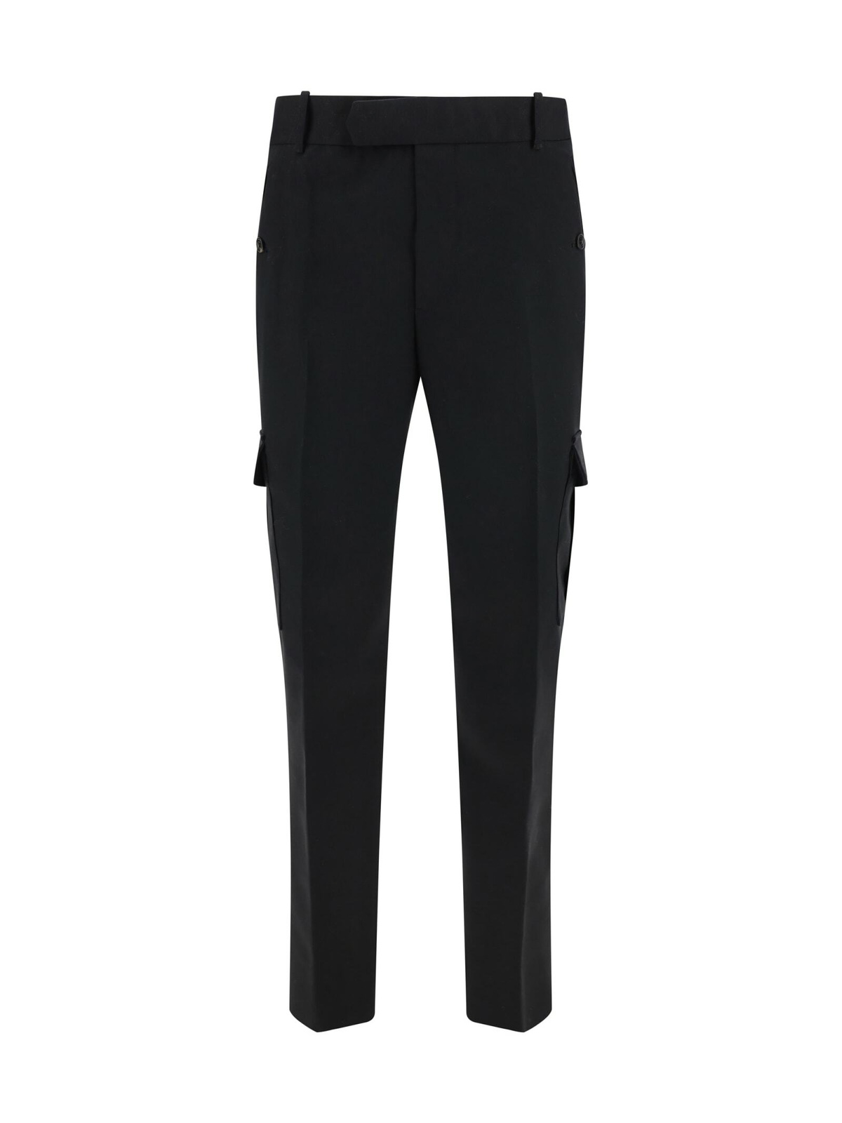 Alexander McQueen Wool Gabardine Trousers