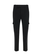 Alexander McQueen Wool Gabardine Trousers
