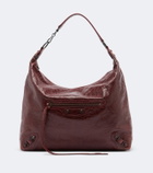 Balenciaga Le City Medium leather tote bag