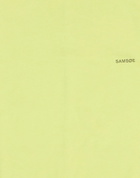 Samsøe Φ Samsøe Mens T-shirt Light in Green