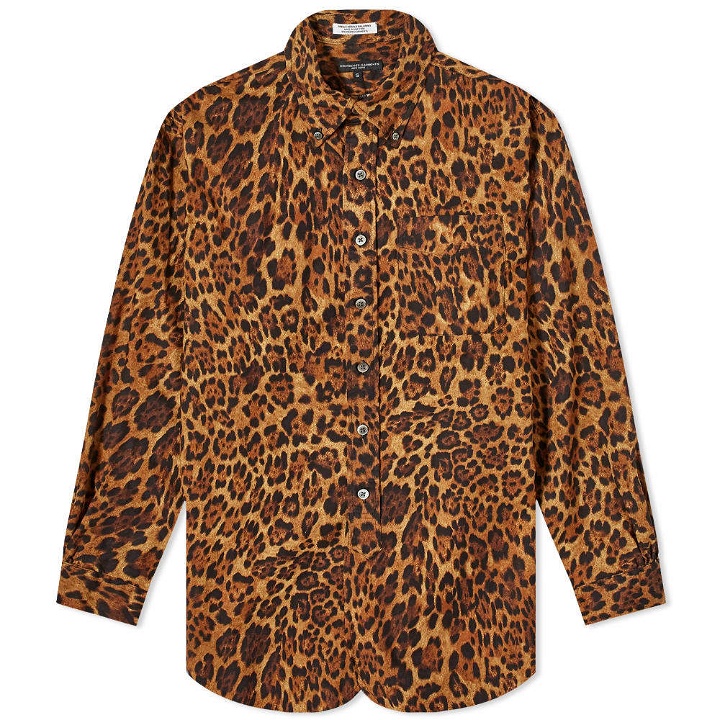 Photo: Engineered Garments Leopard Button Down 19th Century Shirt